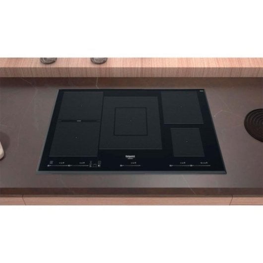 Hotpoint HT 1090 BA Induktionskochfeld Schwarz 90 cm 5 Kochzonen Touch-Bedienung