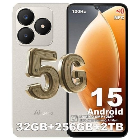 Ainuevo Neo S25 Pro 5G 8GB 256GB 6.75" Dorado