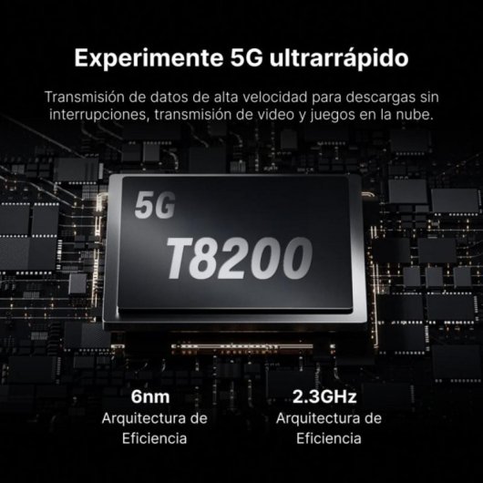 Smartphone Ainuevo Neo S25 Pro 8GB RAM 256GB 5G 6.75" 120Hz NFC Carga Rápida 20W Negro