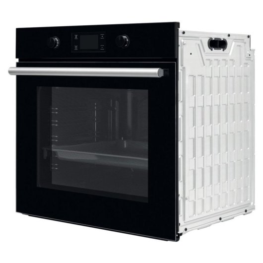 Forno elétrico Hotpoint FA-2841-JHBL/HA 71L Preto com multifluxo e autolimpeza hidrolítica