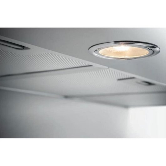Campana extractora Hotpoint HHBS 9.8F LT X/1 Recirculación 90cm LED acero inoxidable control táctil