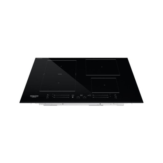Placa de Inducción Hotpoint HS 1865C CPBF 65cm 4 Zonas Integrada Vidrio Negro Touch
