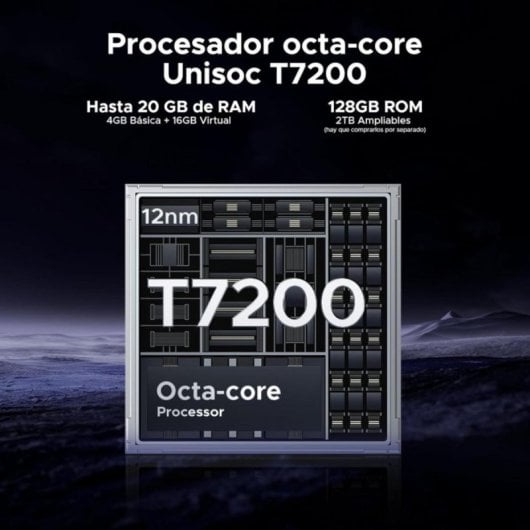 Smartphone DOOGEE Blade20 20GB RAM 128GB 10300mAh NFC GPS Dual SIM