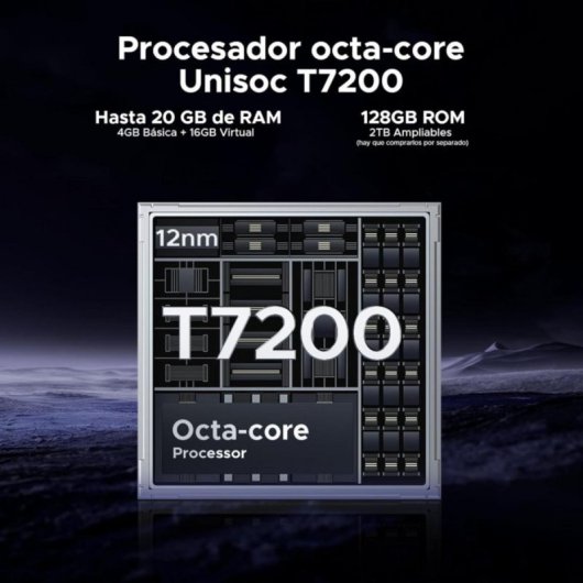 Smartphone DOOGEE Blade20 20GB 128GB 10300mAh Android 15 NFC Dual SIM GPS