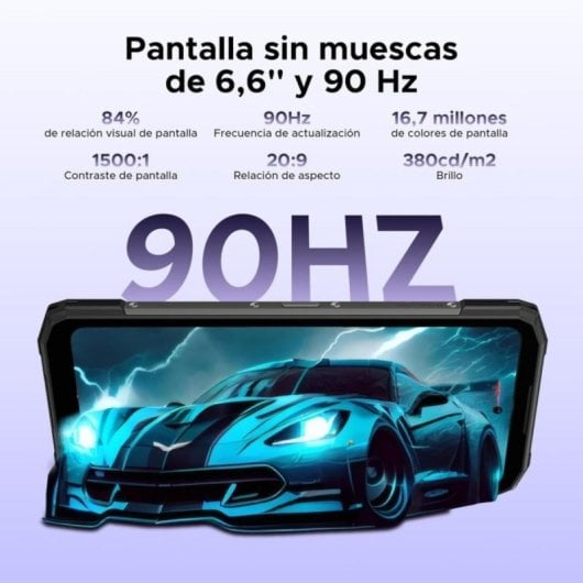 Smartphone DOOGEE Blade20 20GB 128GB 10300mAh Android 15 NFC Dual SIM GPS