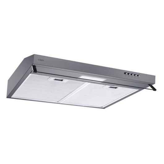 Campânula Extractora Candy CFT62/4S Canalizada 600mm LED Carbón Activado 3 Velocidades