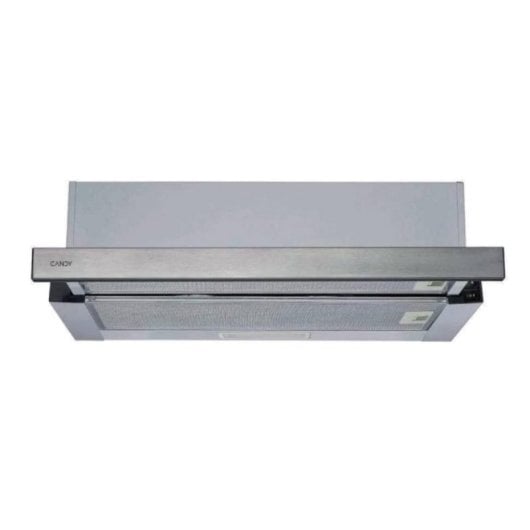 Campana extractora Candy CBT-625/2X/1/4U Recirculación/Conducción 60cm LED filtro aluminio