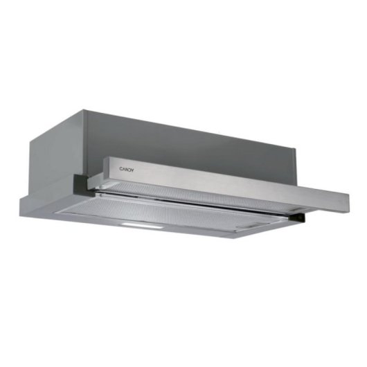 Campana extractora Candy CBT-625/2X/1/4U Recirculación/Conducción 60cm LED filtro aluminio