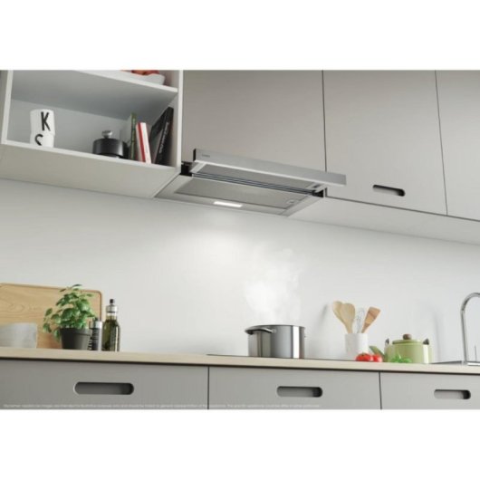 Campana extractora Candy CBT-625/2X/1/4U Recirculación/Conducción 60cm LED filtro aluminio