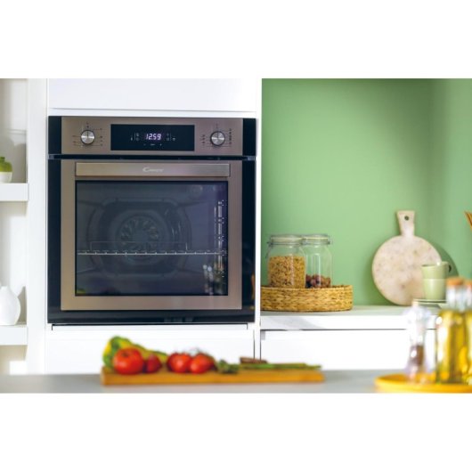 Horno eléctrico Candy FCNE625X WIFI 70L Negro/Inox con autolimpieza y conectividad Wi-Fi