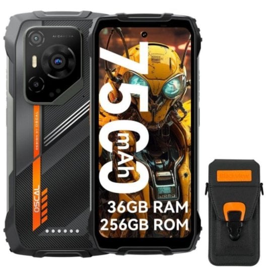 OSCAL Pilot 3 12GB/256GB/6.78" Preto