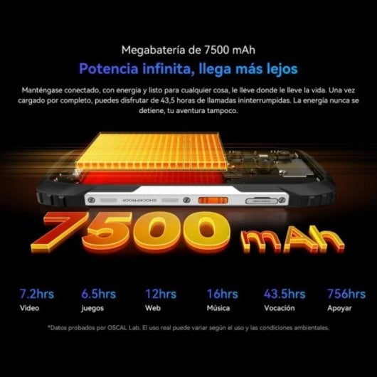 OSCAL Pilot 3 12GB/256GB/6.78" Preto