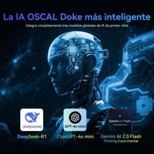 OSCAL Pilot 3 5G 12 Go 256 Go Noir 6,78" Batterie 7500 mAh