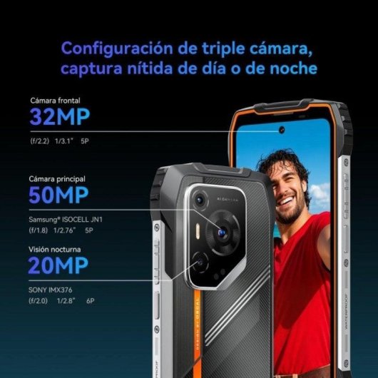 OSCAL Pilot 3 5G 12GB 6.78" 256GB Noir Double SIM