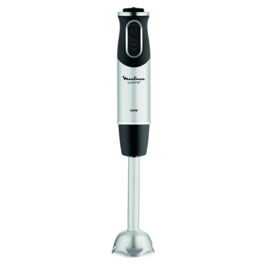 Batidora de inmersión 1000W acero inoxidable, 10 velocidades + turbo, 0.8L, picadora y vaso medidor
