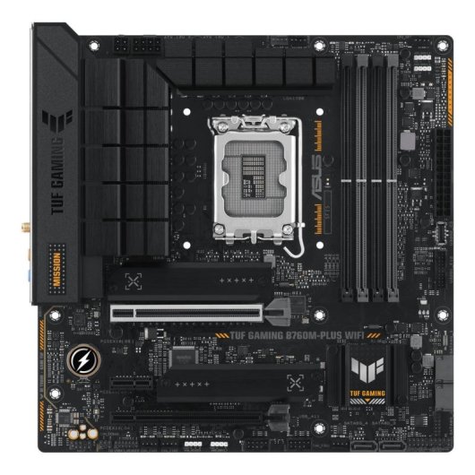 Placa Base ASUS B760M-PLUS Intel LGA 1700 micro ATX DDR5 128GB Ethernet 2.5G