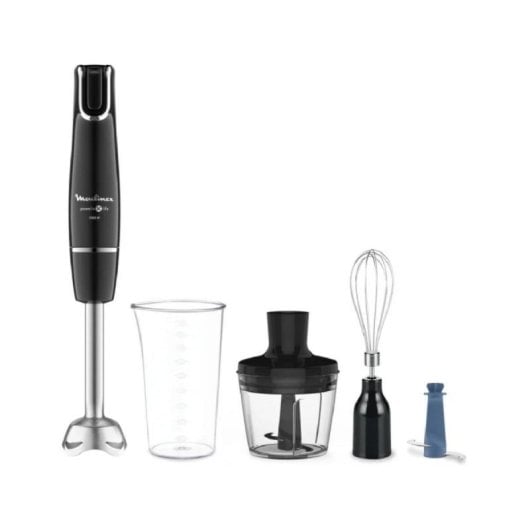 Moulinex DD944810 Stabmixer 1000W Edelstahl Glas 0,8L Schwarz