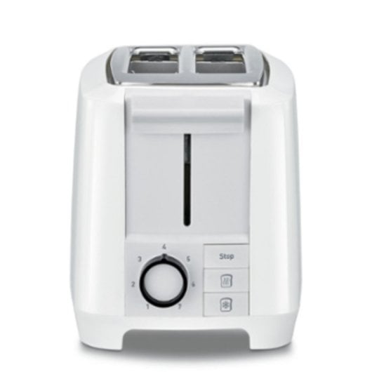 Torradeira Moulinex LT140111 2 fatias 800W Branca com Controlo Giratório