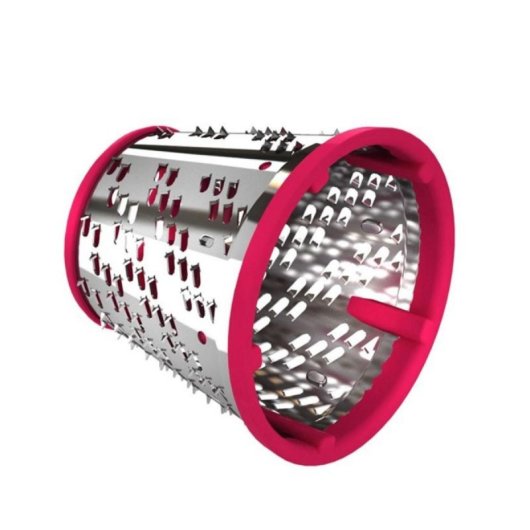 Moulinex DJ7645 200W Picadora 4 em 1 Vermelho e Branco Aço Inoxidável