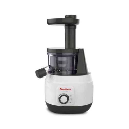 Exprimidor lento Moulinex ZU150110 150W, 0.8L, presión en frío, negro/blanco, silencioso