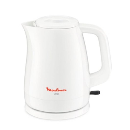 Moulinex BY150100 1,5L 2400W Weiß kabellos mit Überhitzungsschutz und abnehmbarem Filter