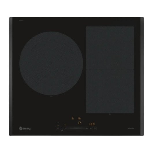 Placa de Indução Balay 3 Zonas 7400W Preto 60 cm Vidro Cerâmica