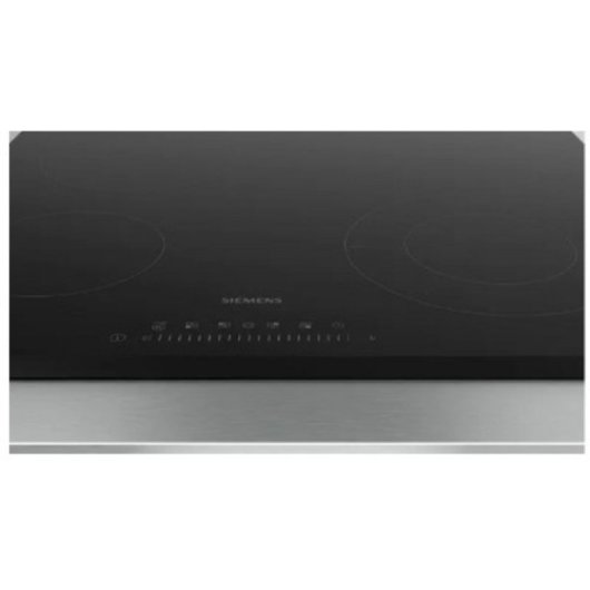 Placa vitrocerâmica preta Siemens iQ300 ET631FFP8E 7000W 60 cm 4 zonas touch