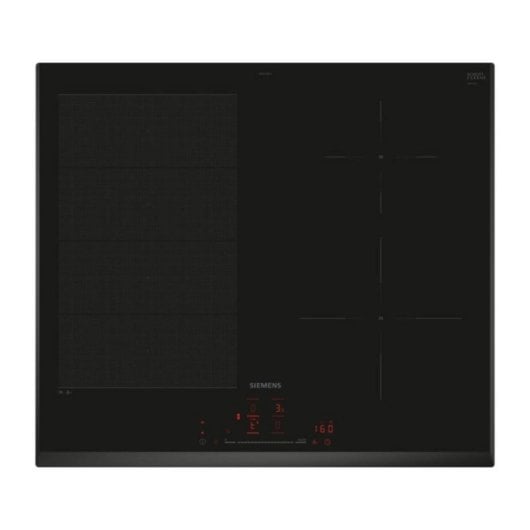 Placa Inducción Siemens EX651HEC1E 4 Zonas 60cm Vidrio Cerámico Negra Integrada WiFi