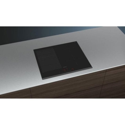 Placa Inducción Siemens EX651HEC1E 4 Zonas 60cm Vidrio Cerámico Negra Integrada WiFi