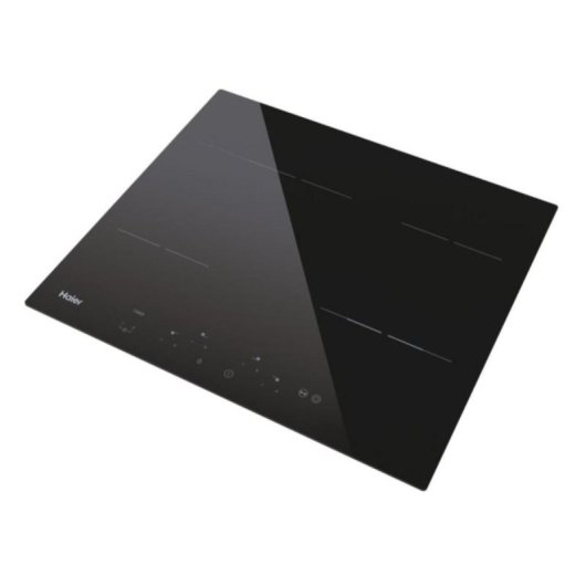 Placa Elétrica Haier HAH64EXCP 4 Zonas 4900W Preta 59 cm Integrada Touch