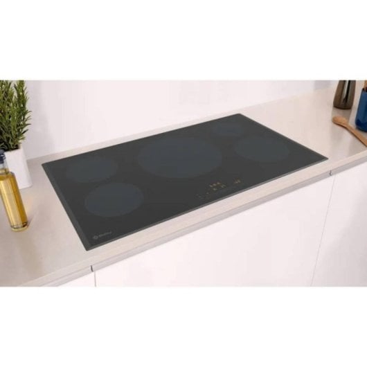Placa de inducción 5 zonas Balay 3EB997LH 90cm, 11100W, control táctil, Home Connect, zona gigante 32cm, vidrio cerámico