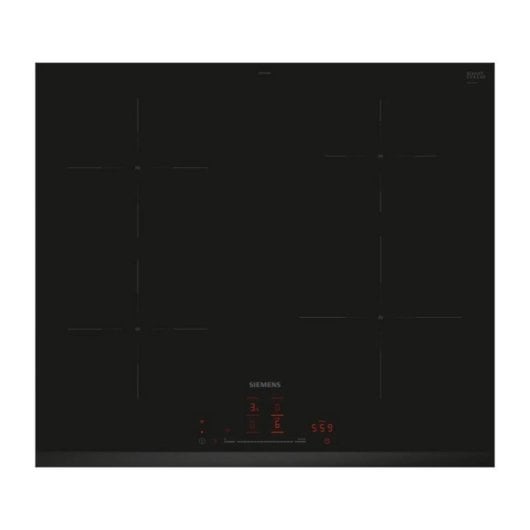 Placa Inducción Siemens EH631HEB1E 60cm 4 Zonas CookConnect Home Connect Touch Negro