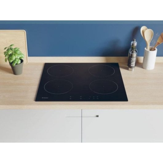 Candy CI64248CTT Placa de Indução 4 Zonas Vidro Cerâmico 59 cm Preto Touch