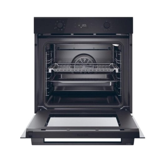 Horno eléctrico Haier ID2P3T1HTB 78L Negro integrado con autolimpieza hidrolítica y conectividad app