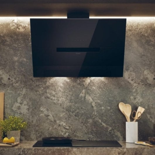 Campânula extractora Haier HADG9CBS4BWIFI Canalizada 900 mm com controlo táctil e LED