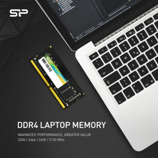 Memoria RAM Silicon Power SP032GBSFU266X22 32GB 2x16GB DDR4 SODIMM 2666MHz CL19