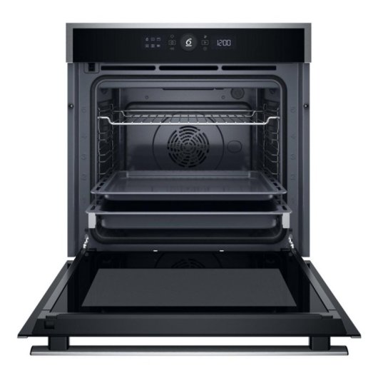 Forno elétrico Whirlpool WOI4S8PM1XA 73L Preto e Prata com limpeza pirolítica e tecnologia 6th SENSE