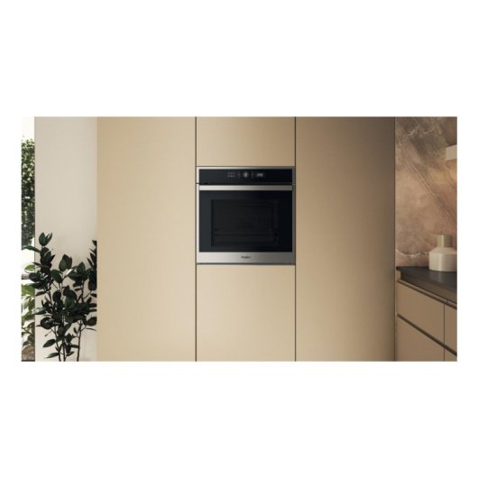 Forno elétrico Whirlpool WOI4S8PM1XA 73L Preto e Prata com limpeza pirolítica e tecnologia 6th SENSE