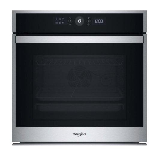 Horno eléctrico Whirlpool WOI4S8PPM1SX 73L Negro Plata con autolimpieza pirolítica y sonda de carne