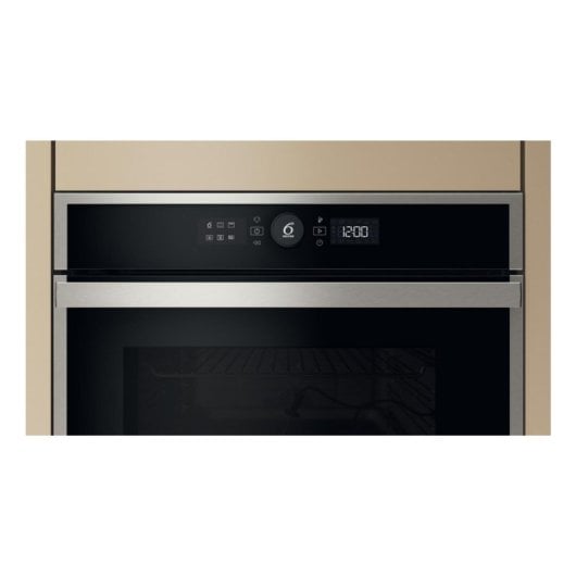 Horno eléctrico Whirlpool WOI4S8PPM1SX 73L Negro Plata con autolimpieza pirolítica y sonda de carne