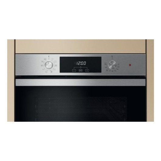 Horno Compacto Whirlpool WCC28UXA 48L 56cm Clase A Cook3 SoftClosing Negro Inox