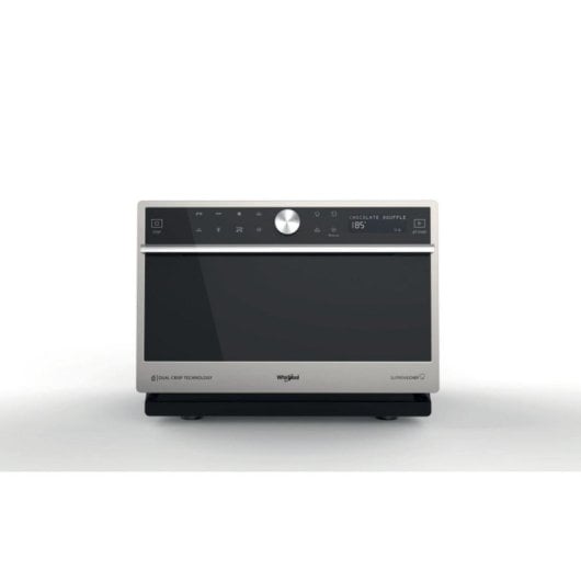 Microondas Whirlpool Supreme Chef MWSC 9133 SX 33L 1000W Grill Convección Steam Control LCD