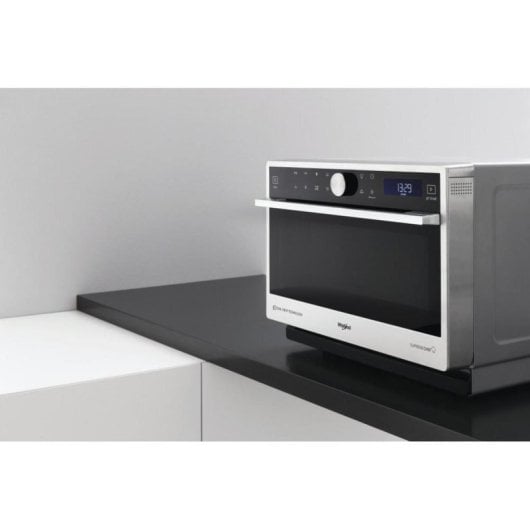 Microondas Whirlpool Supreme Chef MWSC 9133 SX 33L 1000W Grill Convección Steam Control LCD