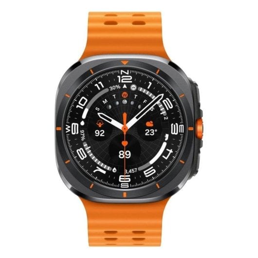 Samsung Galaxy Watch Ultra 4G eSIM GPS 47mm Super AMOLED Titane Gris Taille Unique IP68 10ATM ECG