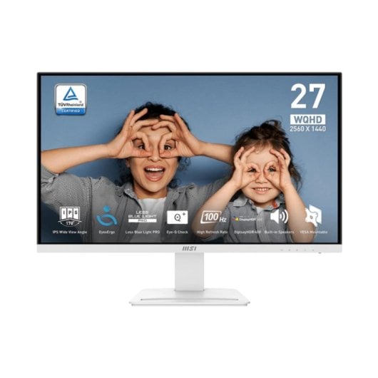 MSI Pro MP273QWDE E2 27" Monitor Branco