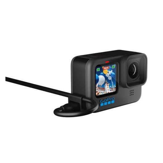 GoPro USB-Pass Trough Door, Cable pour caméra, Noir