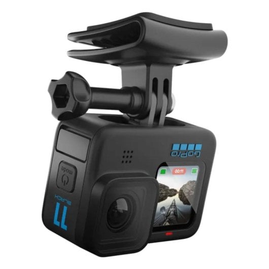 Soporte de cabeza GoPro ACHOM-002, resistente al agua, compatible HERO12/11/10/MAX/9/8/7/6/5, negro, 97g