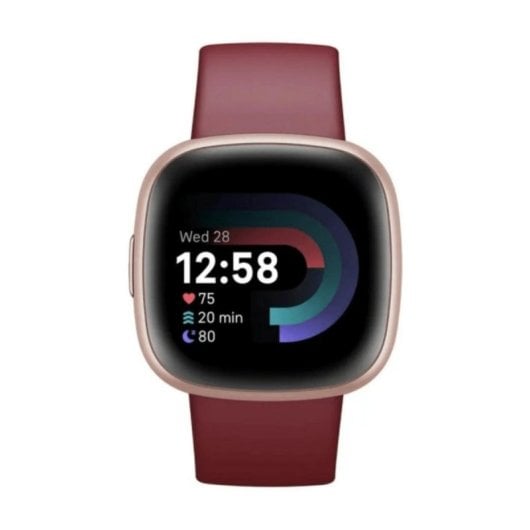 Smartwatch Fitbit Versa 4 GPS + Écran Tactile + Suivi de Santé