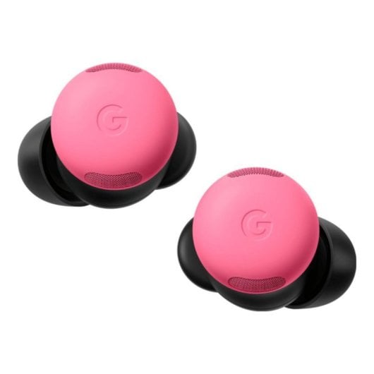 Auriculares Google inalámbricos TWS con Cancelación de Ruido, Micrófono y color Rosa Peony