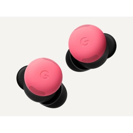 Auriculares Google inalámbricos TWS con Cancelación de Ruido, Micrófono y color Rosa Peony